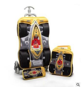 Foldable Rolling Luggage Bag - Valigia trolley per auto per ragazzi