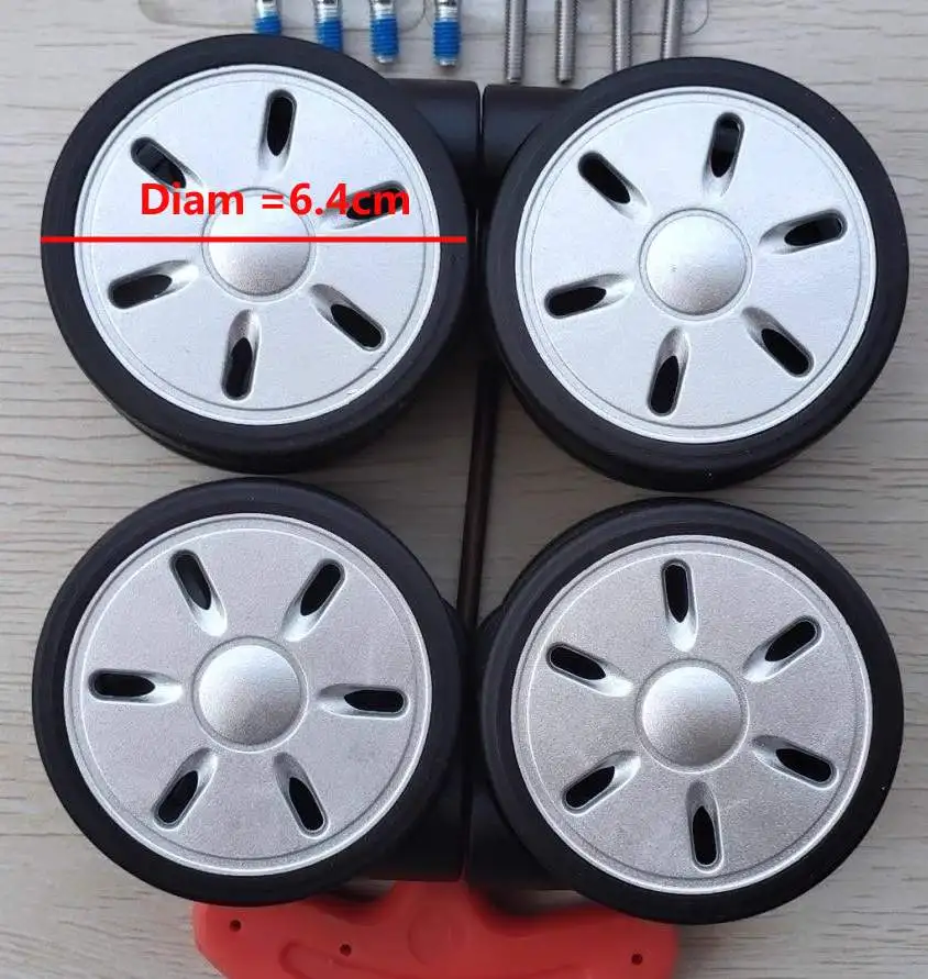 Adatto per Valigie Rimowa, Ruo - Silent Replacement Luggage Wheels recensione e prezzo