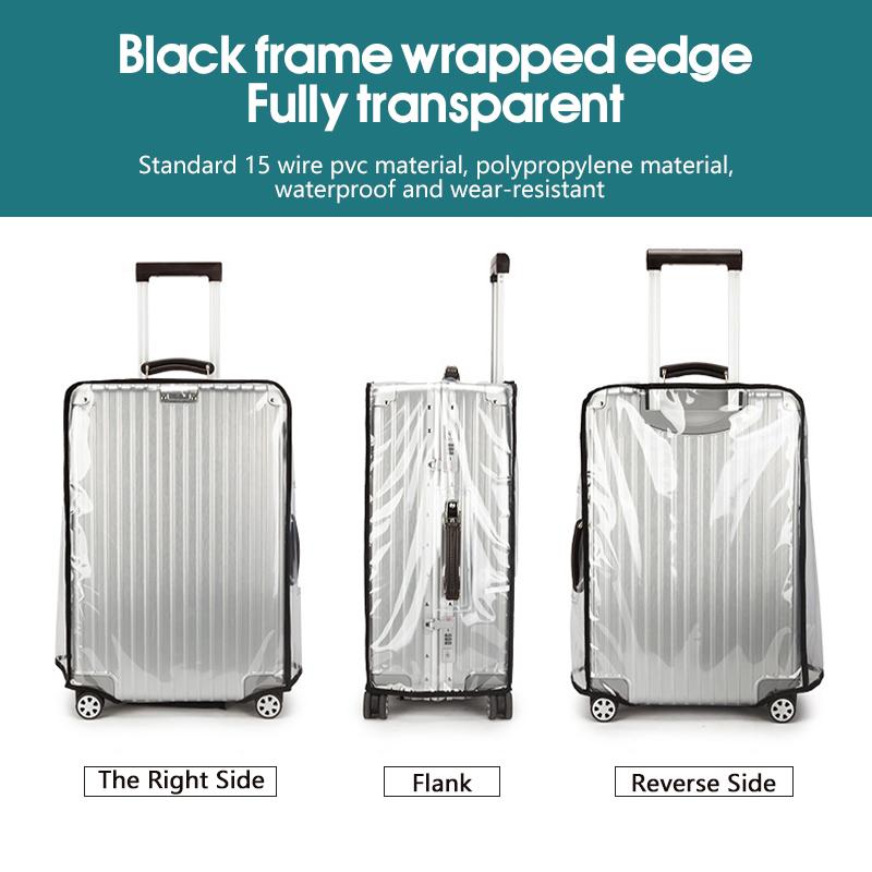 Copertura per valigie in PVC t - Luggage Protective Cover Transparent recensione e prezzo